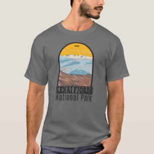 Kenai Fjords Nationalpark Harding Icefield T-Shirt