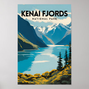 Kenai Fjords Nationalpark Poster