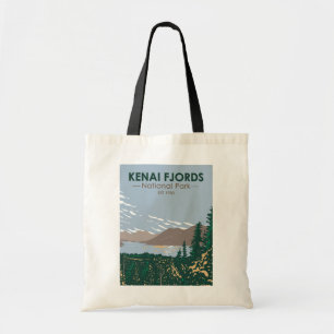 Kenai-Fjords-Nationalpark Skilak Vintage Tragetasche