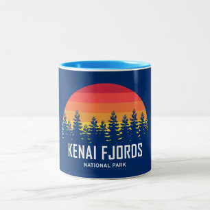 Kenai Fjords Nationalpark Zweifarbige Tasse