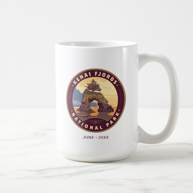 Kenai Fjords Nationalparks Kaffeetasse (Rechts)