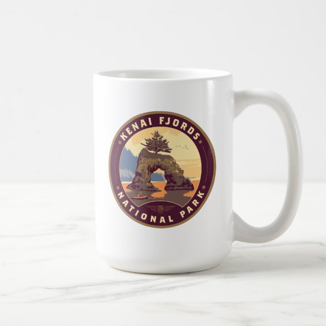 Kenai Fjords Nationalparks Kaffeetasse (Rechts)