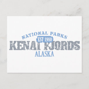 Kenai Fjords Nationalparks Postkarte