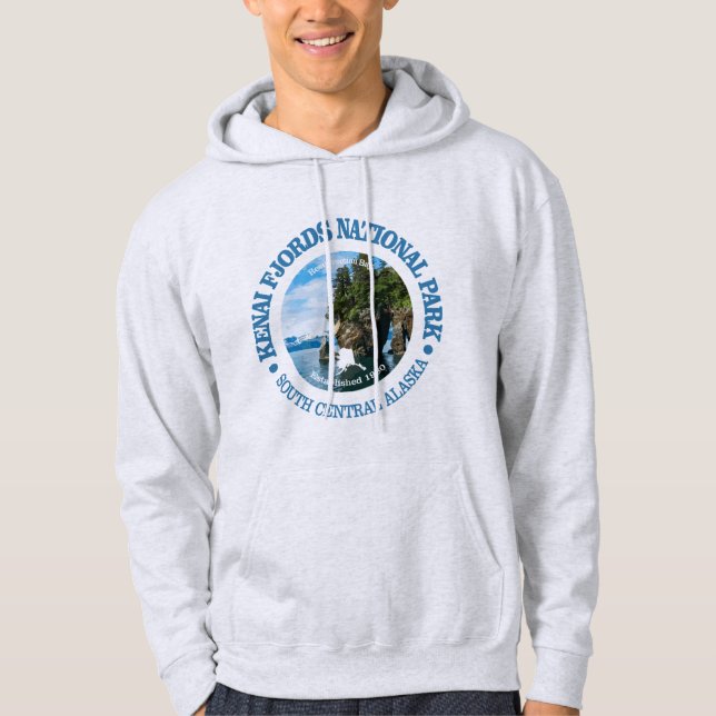 Kenai Fjords NP Hoodie (Vorderseite)