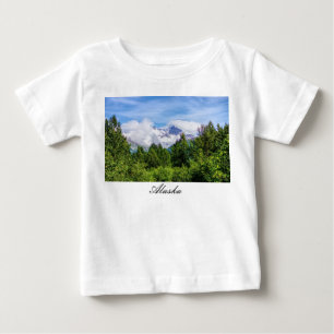 Kenai Fjords Snowy Mountains Kleinkind T - Shirt