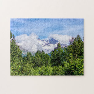 Kenai Fjords Snowy Mountains Puzzle