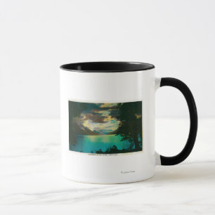 Kenai See, Alaska mit Sturm-Ansammlung Tasse