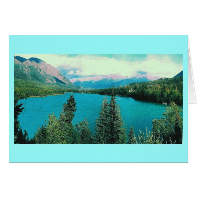 Kenai See, Fassbinder-Landung, Alaska (Vorderseite (Horizontal))