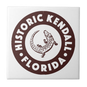 Kendall Florida Circle - Brown Fliese