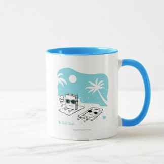 Kendall u. Paige - Strand Tasse