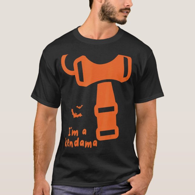 Kendama Halloween Kendama Kostüm Ich bin ein Kenda T-Shirt (Vorderseite)