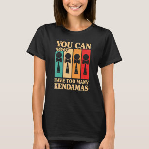 Kendama Sie können nie zu viele Geist von Kendama  T-Shirt