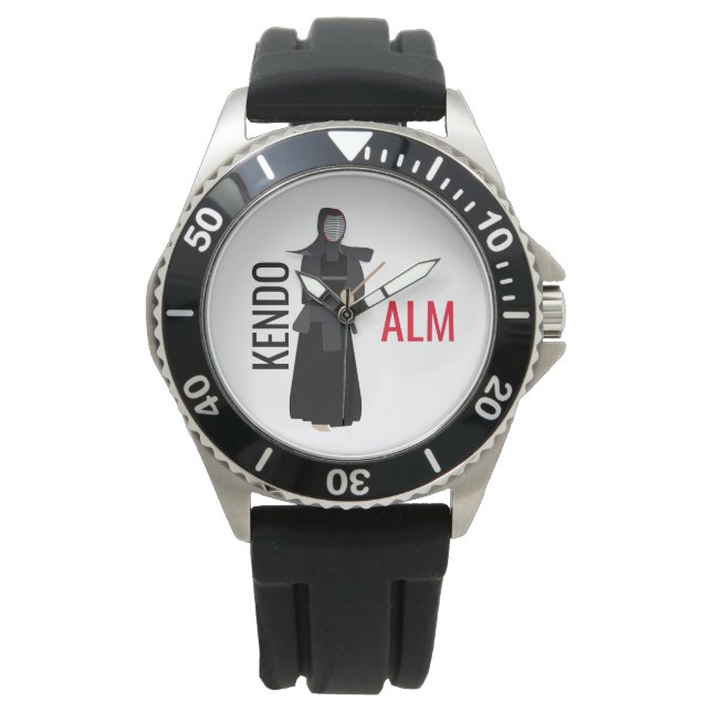 Kendo Armbanduhr (Vorderseite)