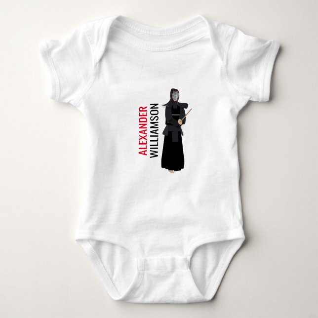 Kendo Baby Strampler (Vorderseite)