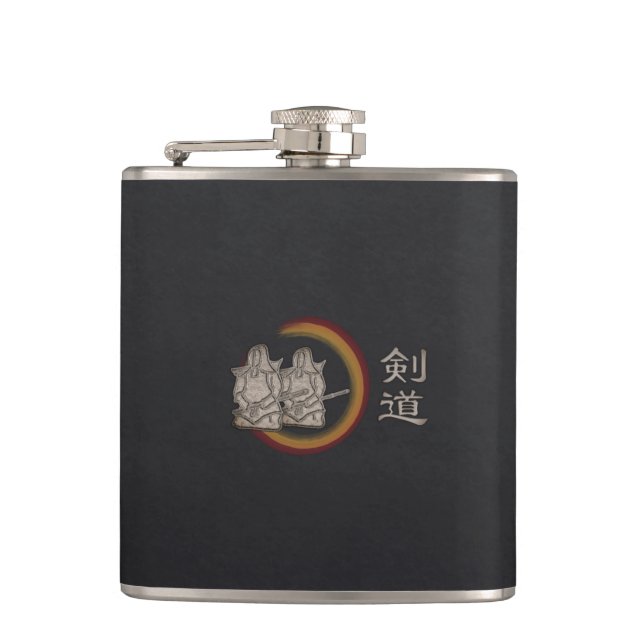 Kendo Flask Flachmann (Vorderseite)