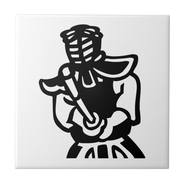 Kendo Fliese (Vorderseite)
