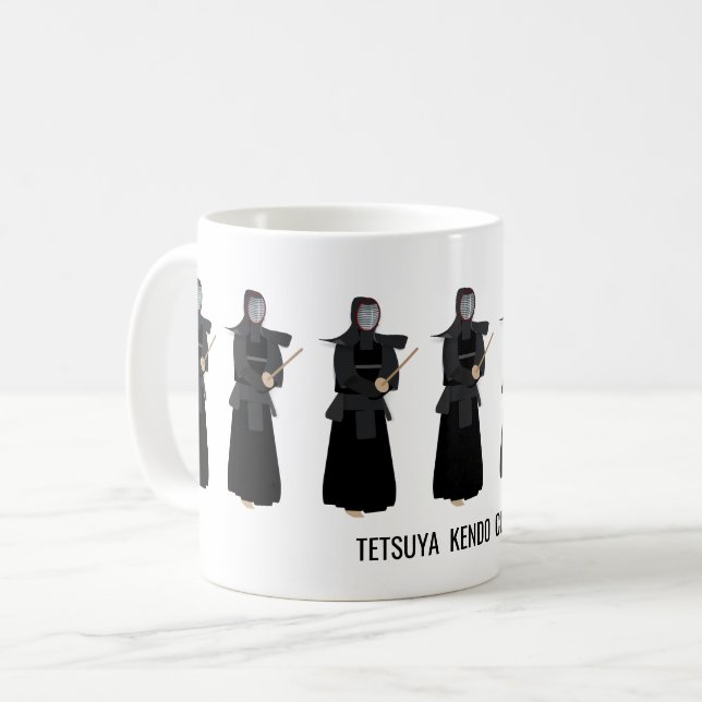 Kendo Kaffeetasse (Vorderseite Links)