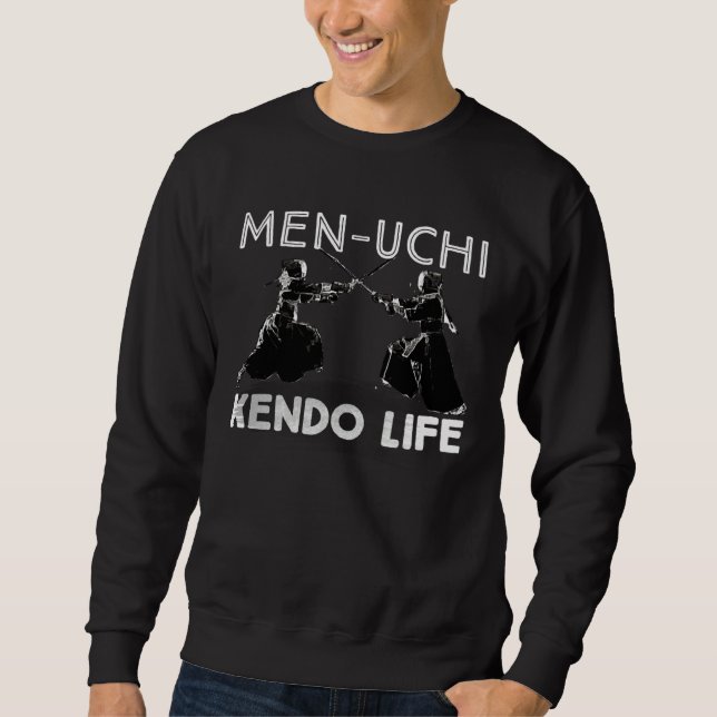 Kendo Leben  Men Uchi Sweatshirt (Vorderseite)