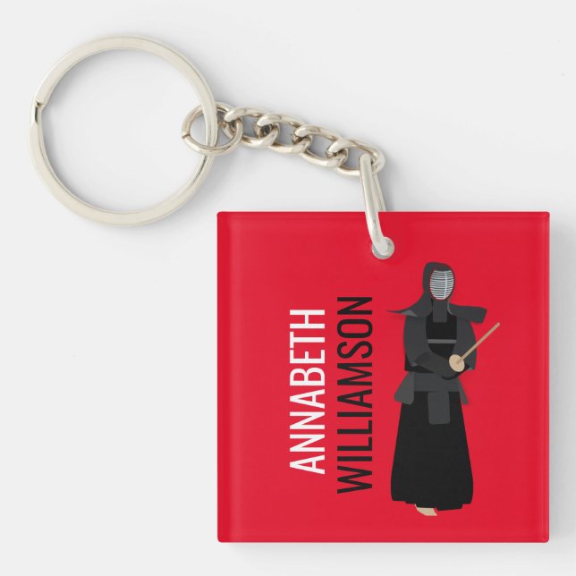 Kendo Schlüsselanhänger (Vorderseite)