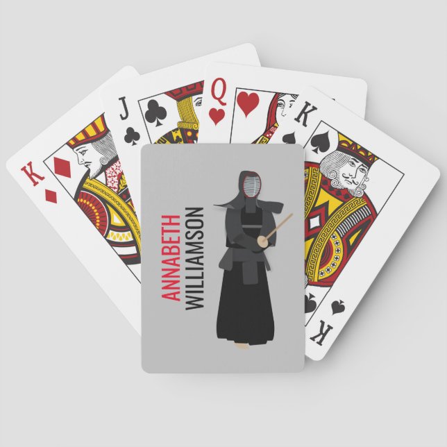 Kendo Spielkarten (Rückseite)