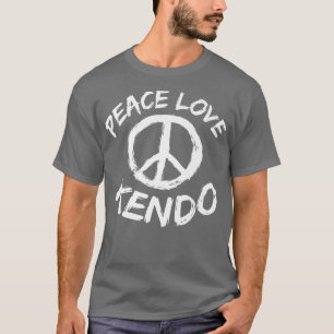 Kendo Sprichwort Design Japan Schwert Kunst Liebe  T-Shirt