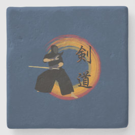 Kendo Steinuntersetzer