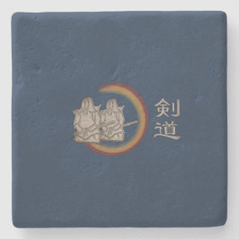 Kendo Steinuntersetzer