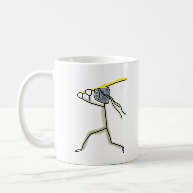 Kendo Stickman Kaffeetasse (Links)