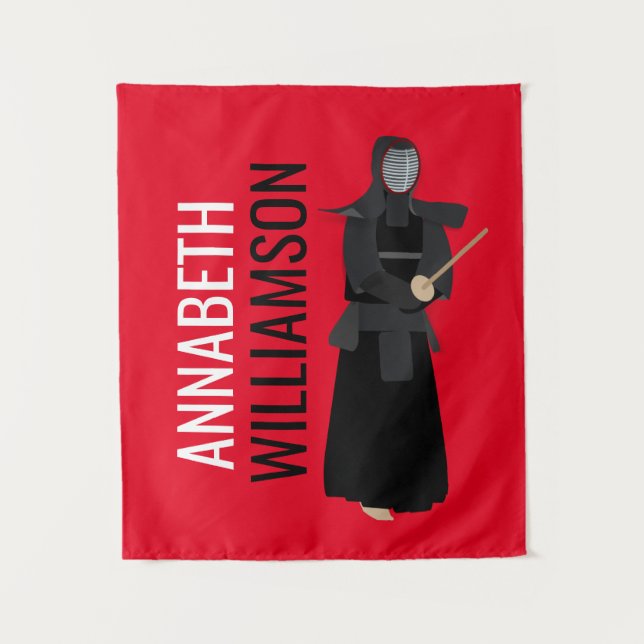 Kendo Wandteppich (Vorderseite)