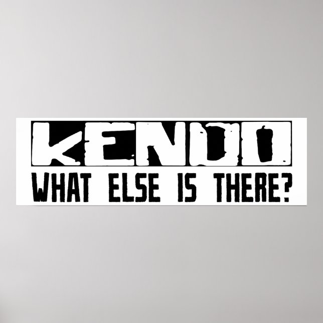 Kendo Was gibt es sonst noch? Poster (Vorne)