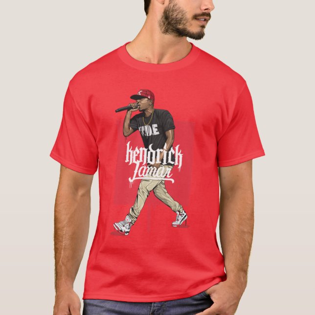 Kendrick Lamar Freund T-Shirt (Vorderseite)