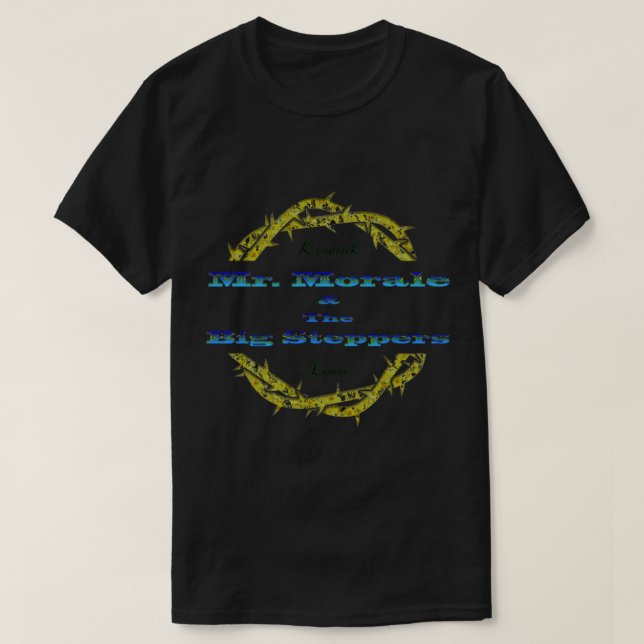 Kendrick Lamar - Herr Morale und die großen Steppe T-Shirt (Design vorne)