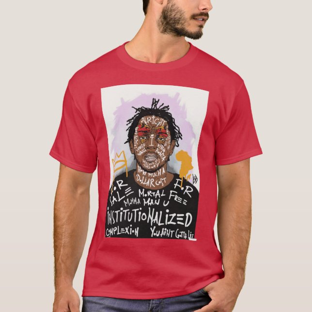 Kendrick Lamar Junge Mädchen T-Shirt (Vorderseite)