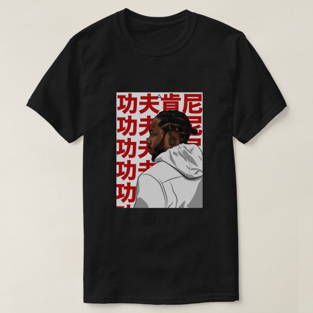 KENDRICK LAMAR KUNG FU KENNY T-Shirt (Design vorne)