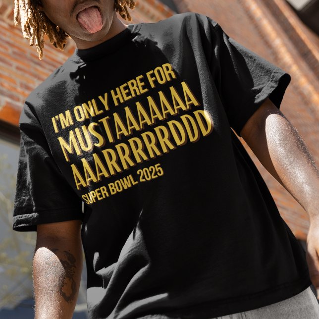 Kendrick Lamar - Mustard - Super Bowl 2025 T-Shirt (Von Creator hochgeladen)