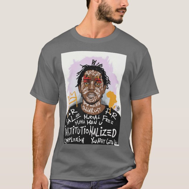 Kendrick Lamar retro T-Shirt (Vorderseite)