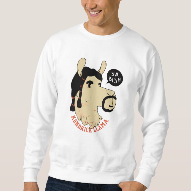 Kendrick Llama Sweatshirt (Vorderseite)