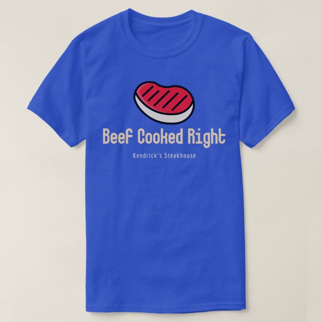 Kendricks Steakhouse TShirt (Design vorne)