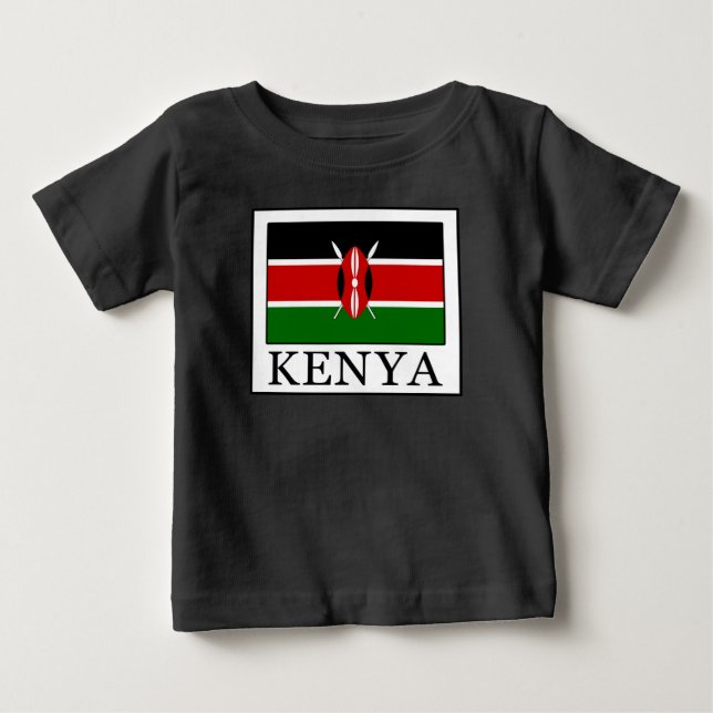 Kenia Baby T-shirt (Vorderseite)
