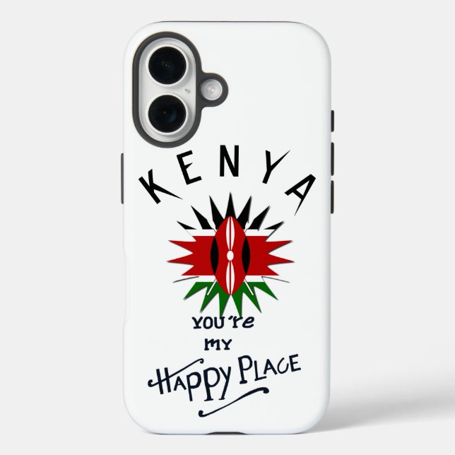 Kenia Case-Mate iPhone Hülle (Rückseite)