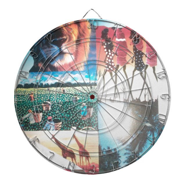 Kenia Dartscheibe (vorne)