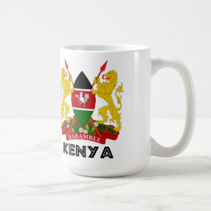 KENIA - Emblem/Flagge/Wappen/Symbol Tasse