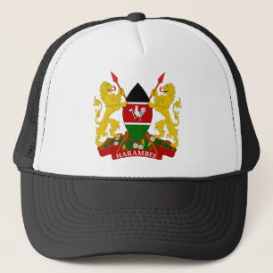Kenia-Emblem Truckerkappe
