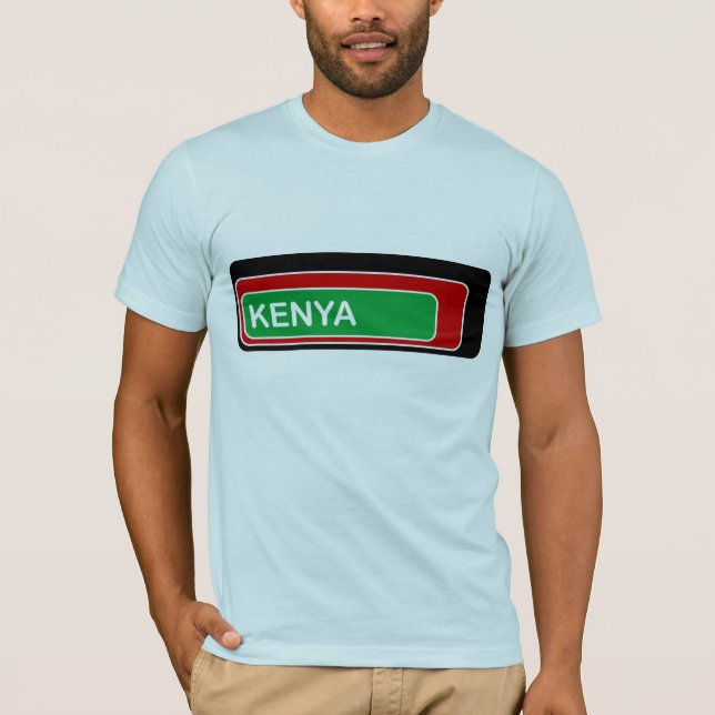 Kenia-Entwurf T-Shirt (Vorderseite)