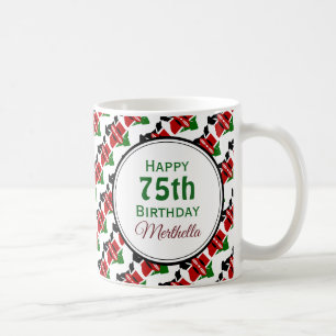 KENIA FLAG Stylisches individuelles Schriftzug Geb Kaffeetasse
