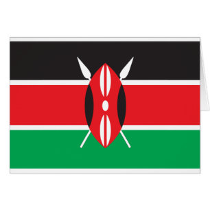 Kenia-Flagge