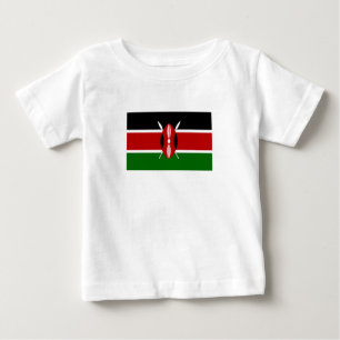 Kenia-Flagge Baby T-shirt