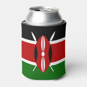 Kenia-Flagge Dosenkühler