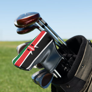 Kenia-Flagge Golf Headcover