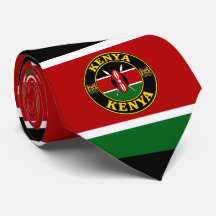 Kenia-Flagge-Halsband, Stylische kenianische Krawa